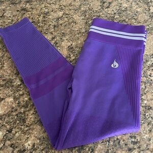 Ryderwear Purple Freestyle Seamless Athletic Leggings
